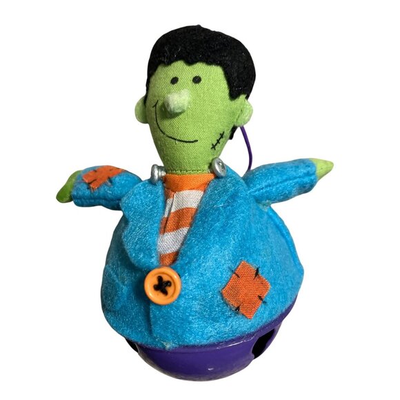 Avon 2006 Halloween Spooky Fun Pals Frankie Monster Jingle Bell In Original Box - Picture 1 of 13